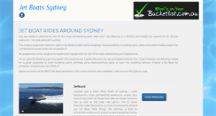 Desktop Screenshot of jetboatsydney.com