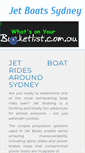Mobile Screenshot of jetboatsydney.com